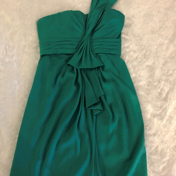 NWOT BCBGMaxAzria Green Dress - Size 2 - Picture 1 of 2